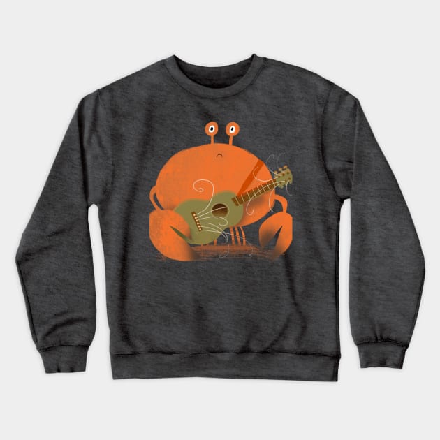 Sad Crab! Crewneck Sweatshirt by Gareth Lucas